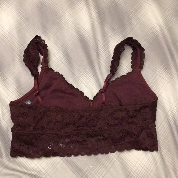 🔵Dark purple Aerie Bralette🔵 - Picture 2 of 3
